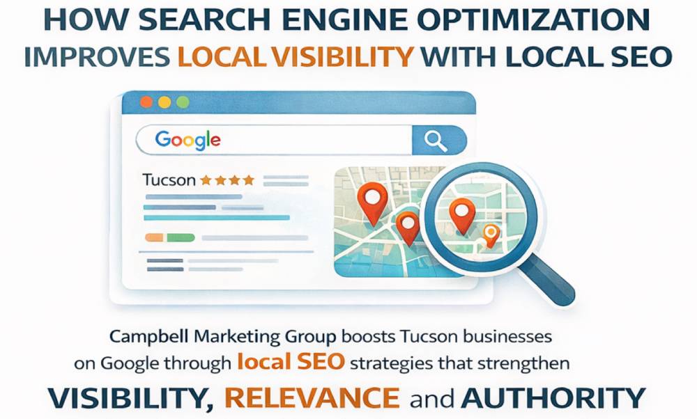 Search engine optimization process for Tucson businesses