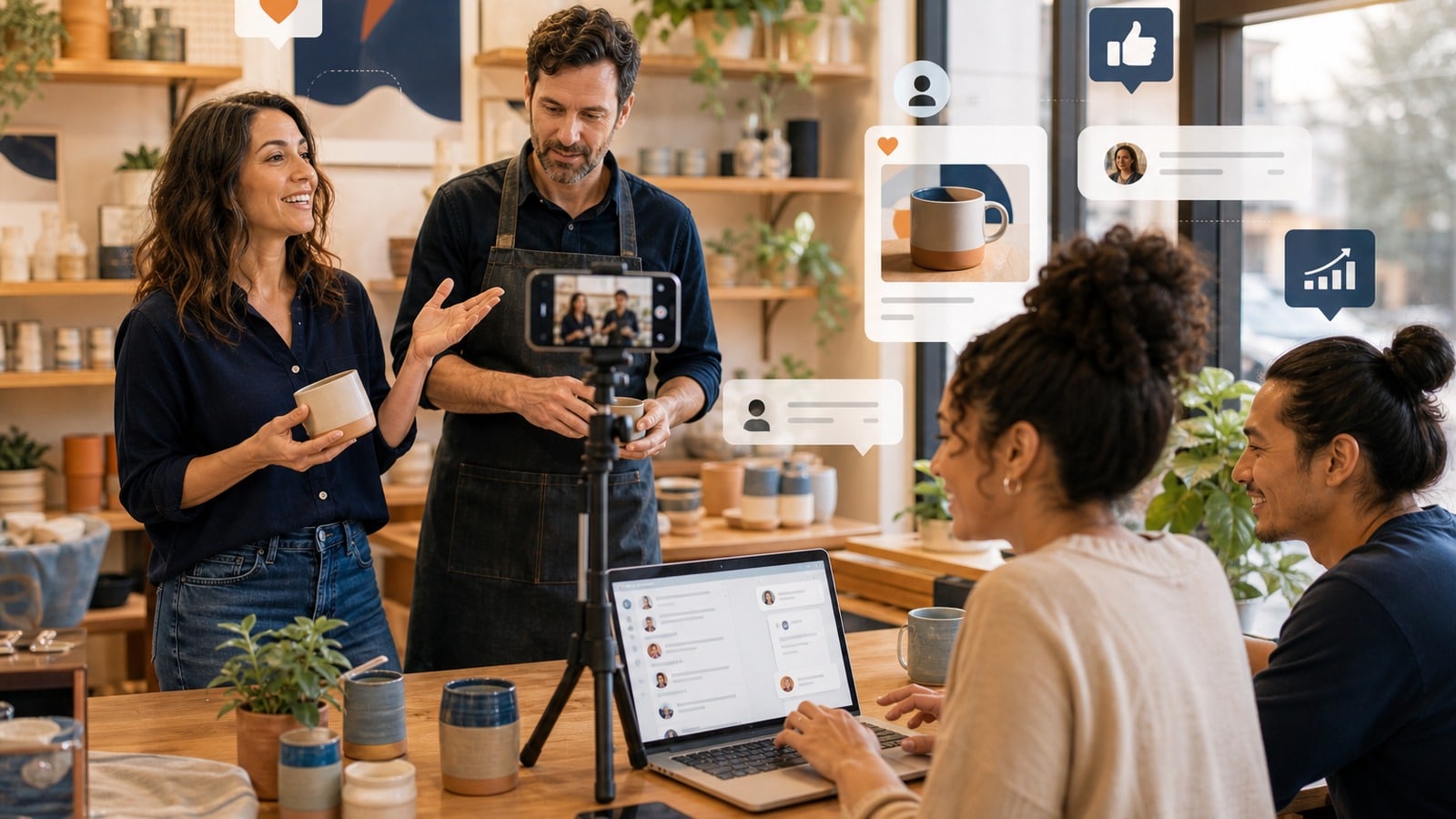Local seo vs social media social trust